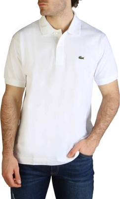 Lacoste Cotton Polo Shirt, White, Large