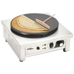 vidaXL Crepera con Bandeja Extraíble 40 cm 3000 W Placas Calentadoras Cocina en oferta
