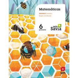 Matemáticas. 6 primaria. Mas savia. Murcia (Tapa blanda) en oferta