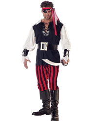 Disfraz de pirata asesino adulto en oferta