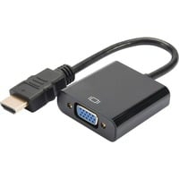 DA-70461 adaptador de cable de vídeo Negro