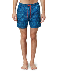 Napapijri - Bañador Bermuda De Hombre Con Microestampado En Azul Marino precio