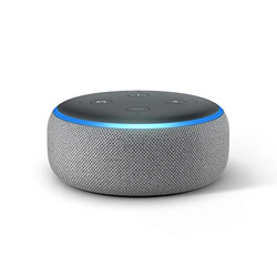  Amazon Echo Dot (3. Generation) Hellgrau Stoff NEU OVP DHL en oferta