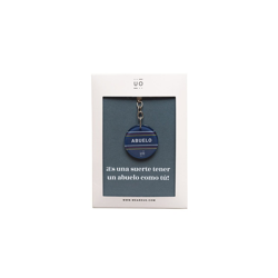 UO - Llavero De Metacrilato Abuelo Eres Genial Rayas en oferta