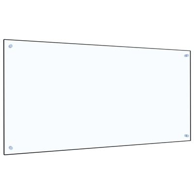 Protector contra salpicaduras cocina vidrio templado 120x60 cm vidaXL