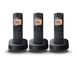 Teléfono Inalámbrico Telefono PANASONIC KXTGC313SPB Trio Negro características