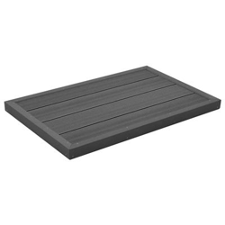 vidaXL Panel de Suelo para Ducha Solar Escalera Piscina WPC Accesorios Jardin características