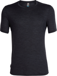 Icebreaker Men's Cool-Lite Sphere Short Sleeve Crewe black heather (104570-030) en oferta
