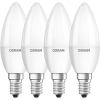 4er-Pack Osram Base  E14 LED Kerze 5W 470Lm neutralweiss 4000K wie 40W