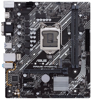 Componentes - ASUS PRIME H410M-D Micro ATX Intel H410
