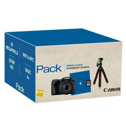 Cámara Compacta Puente Canon PowerShot SX430 IS + Trípode + SD 32GB Pack características