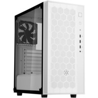 SilverStone Fara R1 Midi-Tower, Tempered Glass weiß  SST-FAR1W-G