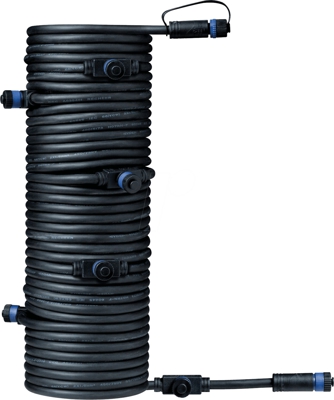 ✅ Paulmann Plug & Shine Kabel in schwarz IP68 15m 93931 Verlängerungskabel ✅