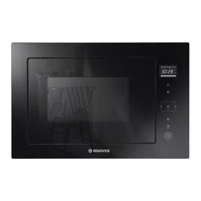 Hoover - Microondas Integrable HMBG25/1GDFB Con Capacidad De 25 Litros Y Grill Negro