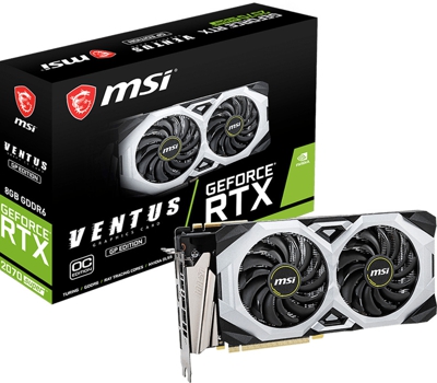 2555454-GPU NV RTX2070 Super Ventus GP OC 8G Fan