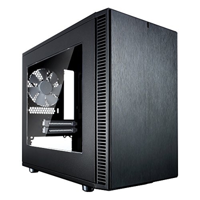 Define Nano S - Window ITX-Tower Negro, Cajas de torre