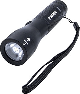Varta HIGH OPTICS F10 Hand flashlight Black Aluminium IPX4 III LED 3 18810101421