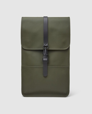 Rains - Mochila Unisex Resistente Al Agua En Tono Kaki Con Espacio Para Portátil