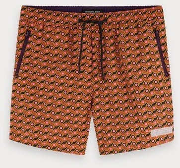 Scotch & Soda All-over Printed Swim Shorts (154474) combo a