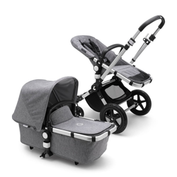 Bugaboo - Coche De Paseo Dúo Cameleon 3 Plus Completo Gris Melange Y Chasis Aluminio características