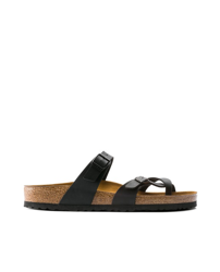 BIRKENSTOCK MAYARI 71791 schwarz nero ciabatte unisex infradito doppia fibbia re en oferta