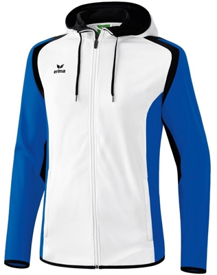 Erima Razor 2.0 Training Jacket hooded white/new royal/black