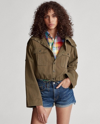 Polo Ralph Lauren - Blusa De Mujer Lisa Y Manga Larga