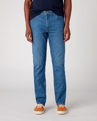 Wrangler - Vaquero De Hombre Regular Azul