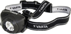 Varta INDESTRUCTIBLE H20 Headband flashlight Black Rubber 9 m IPX4 17731101421 características