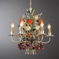 Lámpara de araña florentina Marai características