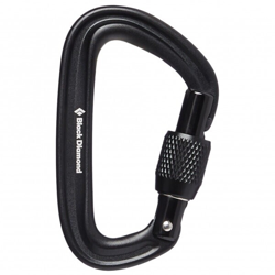 Black Diamond Liteforge Screwgate Carabiner Black en oferta