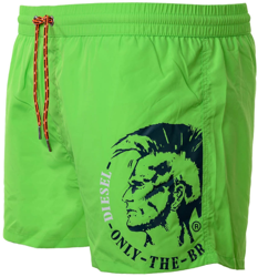 Diesel Swim Shorts Logo (00SV9T) green/orange precio