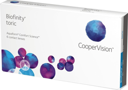 Cooper Vision Biofinity Toric (3 uds.) características