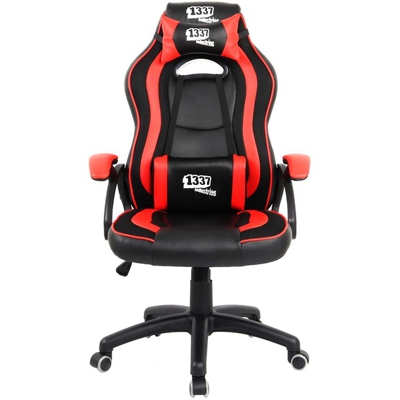 Silla Gaming 1337 Industries GC650 V2 Negro / Rojo