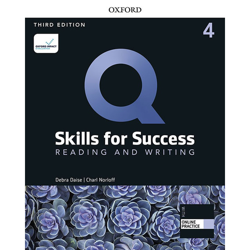 Q skills for success (3rd edition). Reading &amp; writing 4. Student's book pack características