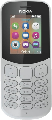 Nokia 130 (2017) - Black (Unlocked) Cellular Phone (Dual SIM)