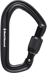 Black Diamond Hotforge Screwgate Carabiner Black precio