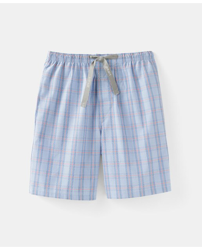 Kiff-Kiff - Pantalón De Pijama Corto De Hombre De Tela Azul características