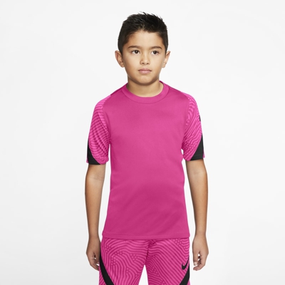 Nike Breathe Strike Camiseta de fútbol de manga corta - Niño/a - Rosa