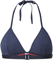Tommy Hilfiger Fixed Triangle Logo Bikini Top pitch blue (UW0UW01758CUN) precio