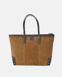 El Caballo - Shopping De Piel Serraje Marrón en oferta