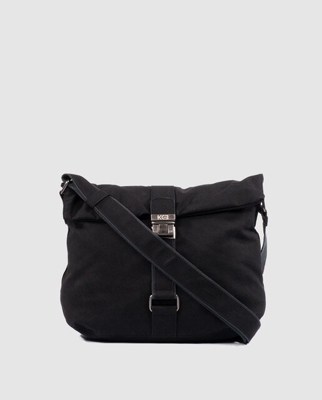 KCB - Bandolera De Mujer En Negro Con Broche Frontal