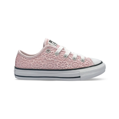 Converse - Zapatillas Casual De Niña Chuk Taylor All Star Daisy Crochet Baja