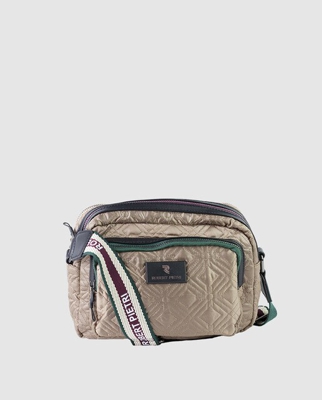 Robert Pietri - Bandolera De Mujer De Nylon En Topo Con Asa Larga Regulable