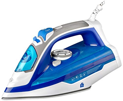 ForMe Plancha de Vapor 2200W Suela de Cerámica Temperatura y Vapor Variable I Vapor Vertical I Función Espray I Función de Limpieza I Desconexión Auto