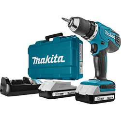 Makita HP457DWE - Taladro Percutor A Bateria 18V Litio-Ion 1.3 Ah características