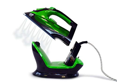 XSQUO Useful Tech Plancha DE Vapor 2 EN 1 INALAMBRICA O con Cable 2.200W Suela CERÁMICA. Vapor Vertical Y Horizontal. AIRVAPORE Plus