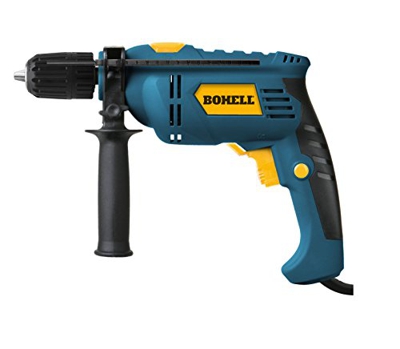 Bohell TP710REA - Taladro percutor 710 W, velocidad regulable 0-3000 rpm, con portabrocas automático de 13 mm