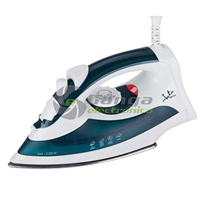 Jata Plancha de vapor PL120 - Suela de acero inoxidable, Vapor vertical, Aguja anticalcárea, Vapor 20-25 g/min, 2200 W de potencia
