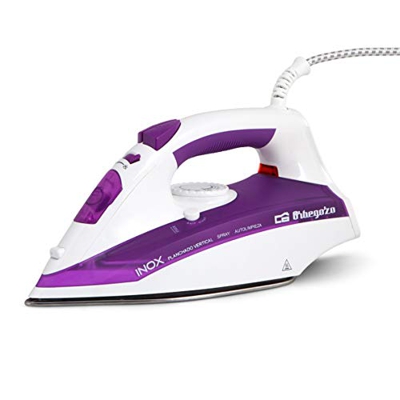 Orbegozo SV 2205 - Plancha ropa vapor, 2200 W de potencia, suela INOX, función autolimpieza, sistema de vapor vertical y regulador de temperatura